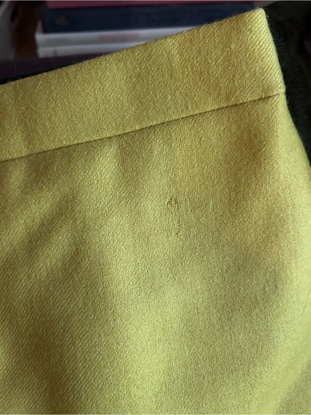 J. Crew No. 2 Wool Double-Serge Mustard Pencil Skirt - Classic Academia